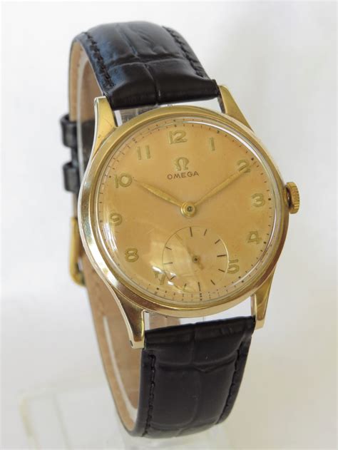 omega wrist watches 1950s